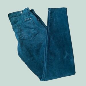 7 For All Mankind Corduroy Skinny Jeans 27